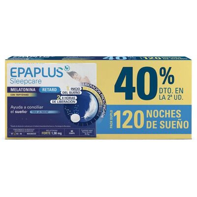 Epaplus Melatonina Triptófano Apoyo al Sueño - Suplemento para dormir Epaplus Melatonina Triptófano Apoyo al Sueño - Suplemento para dormir