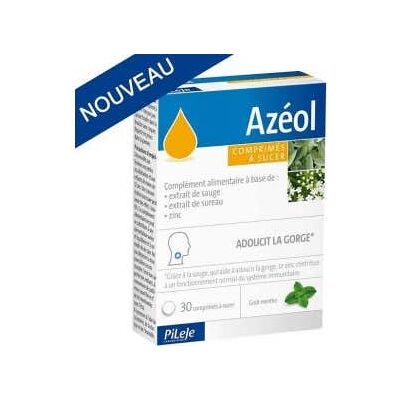 Pastillas Azeol de Pileje - Salvia y Zinc para la garganta Pastillas Azeol de Pileje - Salvia y Zinc para la garganta