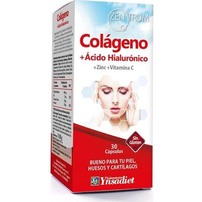 Zentrum Ácido Hialurónico Colágeno 30 Cápsulas Zentrum Ácido Hialurónico Colágeno 30 Cápsulas
