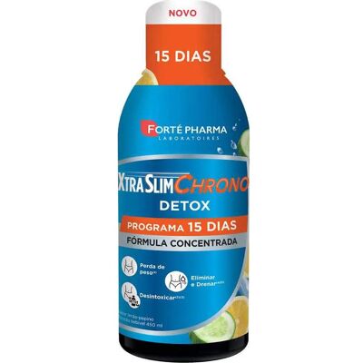 Forté Pharma Xtraslim Chrono Detox - Limón Pepino - Suplemento Dietético Forté Pharma Xtraslim Chrono Detox - Limón Pepino - Suplemento Dietético