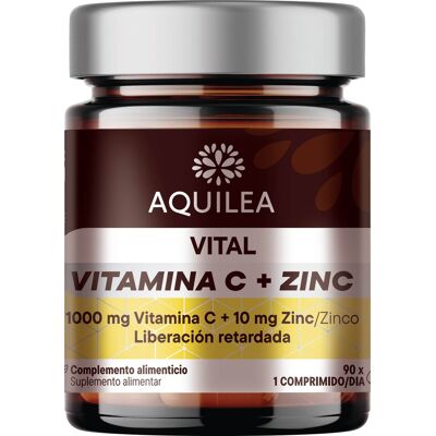 Aquilea Vital Vitamina C + Zinc 90 caps Aquilea Vital Vitamina C + Zinc 90 caps