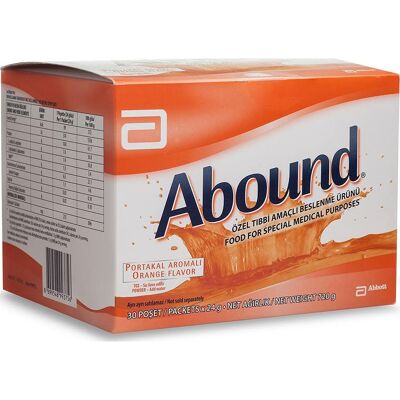 Abound Naranja 30 Sobres - Apoyo a la cicatrización de heridas Abound Naranja 30 Sobres - Apoyo a la cicatrización de heridas