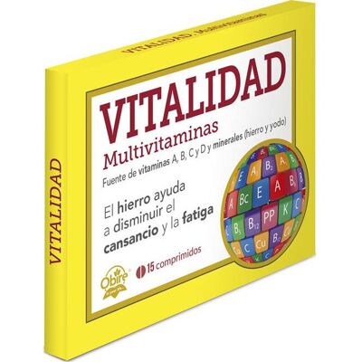 Obire Multivitamin - 15 Comprimidos 535mg - Suplemento Dietético Obire Multivitamin - 15 Comprimidos 535mg - Suplemento Dietético