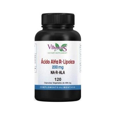 Vbyotics Ácido Alfa R-Lipoico 120 caps Vbyotics Ácido Alfa R-Lipoico 120 caps