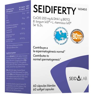Laboratorios Seid Seidiferty 60 Cápsulas - Complemento Alimenticio Laboratorios Seid Seidiferty 60 Cápsulas - Complemento Alimenticio