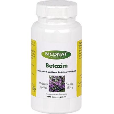Mednat Betazim 60 Cápsulas Vegetales - Suplemento Alimenticio Mednat Betazim 60 Cápsulas Vegetales - Suplemento Alimenticio