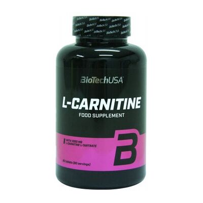 BioTechUSA L-Carnitina - 60 tabletas - Suplemento para control de peso y energía BioTechUSA L-Carnitina - 60 tabletas - Suplemento para control de peso y energía