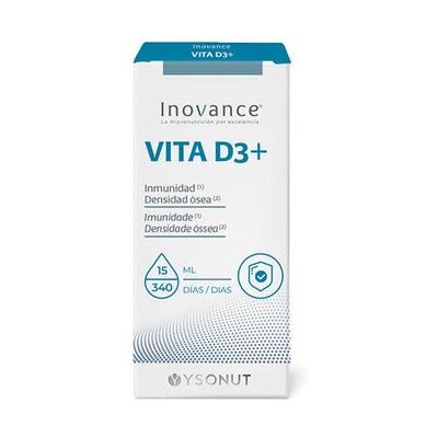 Ysonut Inovance Vitamina D3 + 15 ml - Complemento Alimenticio Ysonut Inovance Vitamina D3 + 15 ml - Complemento Alimenticio