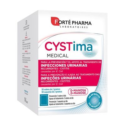 Forté Pharma Cystima Medical Sobres para Infecciones Urinarias - Salud Urinaria Forté Pharma Cystima Medical Sobres para Infecciones Urinarias - Salud Urinaria