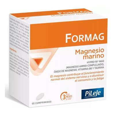 Pileje Formag Magnesio Marino 90 Comprimidos - Suplemento Alimenticio Pileje Formag Magnesio Marino 90 Comprimidos - Suplemento Alimenticio