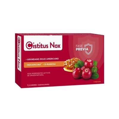 Cistitus Nox Arándano Rojo 30 Comprimidos - Bienestar Urinario Cistitus Nox Arándano Rojo 30 Comprimidos - Bienestar Urinario