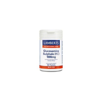 Lamberts Sulfato de Glucosamina 2 kci 1000 mg 120 tabs Lamberts Sulfato de Glucosamina 2 kci 1000 mg 120 tabs