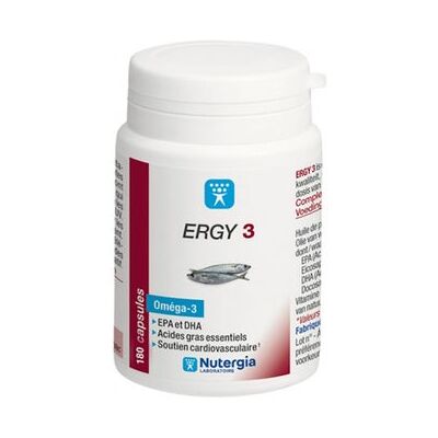 Nutergia Ergy 3 Omega-3 Apoyo - Suplemento dietético Nutergia Ergy 3 Omega-3 Apoyo - Suplemento dietético