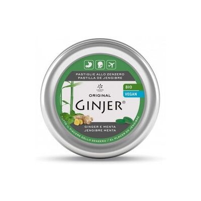 Lemon Pharma Original Ginjer Pastillas Jengibre y Menta Bio 40 g Lemon Pharma Original Ginjer Pastillas Jengibre y Menta Bio 40 g