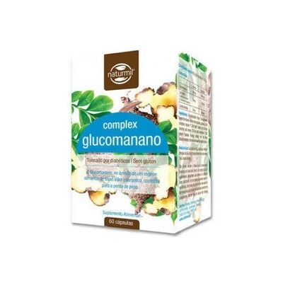 Naturmil Glucomannan Complejo 60 cápsulas - Complemento alimenticio Naturmil Glucomannan Complejo 60 cápsulas - Complemento alimenticio