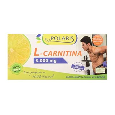 Polaris Carnitina Limón 3000 mg 20 uds Polaris Carnitina Limón 3000 mg 20 uds
