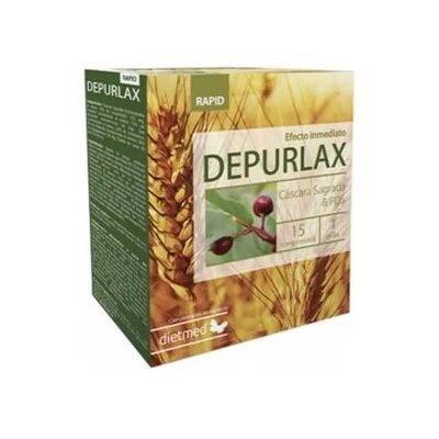 Dietmed Depurlax Aloe Vera 15 Comprimidos - Complemento Alimentar Dietmed Depurlax Aloe Vera 15 Comprimidos - Complemento Alimentar