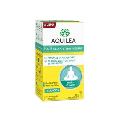 Spray relajante instantáneo Aquilea Enrelax - Suplemento dietético Spray relajante instantáneo Aquilea Enrelax - Suplemento dietético