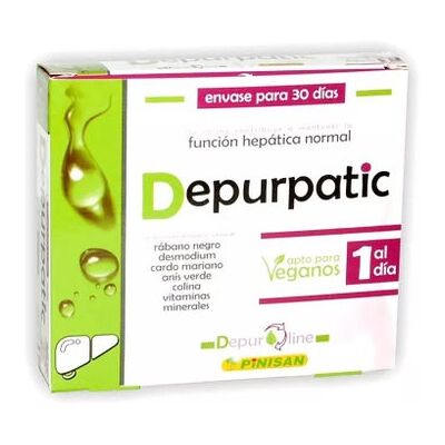 Pinisan Depurpatic 30 Cápsulas - Suplemento para el Hígado Pinisan Depurpatic 30 Cápsulas - Suplemento para el Hígado