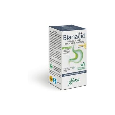 Aboca NeoBianacid - Reflujo, Dificultades Digestivas - 14 Tabletas Aboca NeoBianacid - Reflujo, Dificultades Digestivas - 14 Tabletas