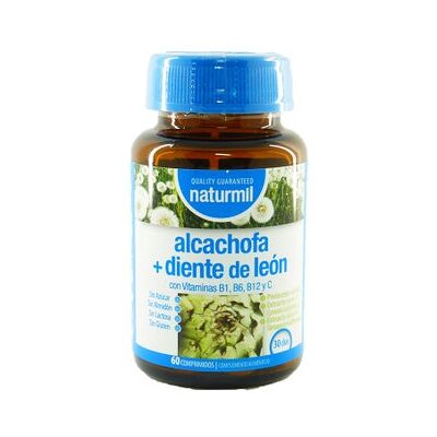 Naturmil Alcachofa Diente de León - Apoyo Hepático - 60 Comprimidos Naturmil Alcachofa Diente de León - Apoyo Hepático - 60 Comprimidos