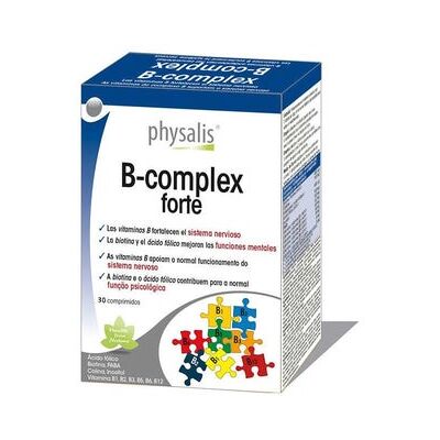 Physalis B-Complejo Forte - Vitaminas B completas para el sistema nervioso Physalis B-Complejo Forte - Vitaminas B completas para el sistema nervioso