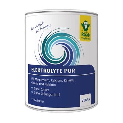 Raab Vitalfood Electrolito Puro Polvo Vegan Sin Gluten 170g Raab Vitalfood Electrolito Puro Polvo Vegan Sin Gluten 170g
