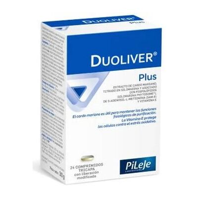 Pileje Duoliver Plus 24 Tabletas - Suplemento alimenticio Pileje Duoliver Plus 24 Tabletas - Suplemento alimenticio