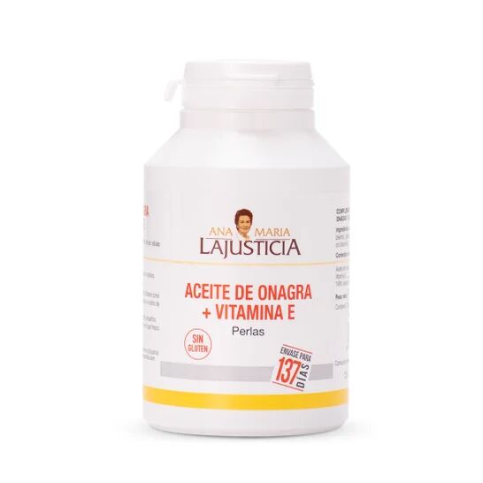 Ana Maria Lajusticia Aceite De Onagra + Vitamina E 275 perlas