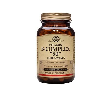 Solgar Vitamina B-Complex 50 Alta Potencia 100caps