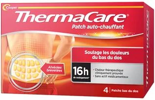 THERMACARE Parche de Calor para Lumbares 4uds