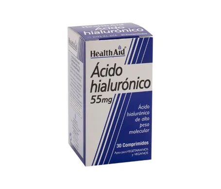 HealthAid Health Aid Ácido Hialuronico 55mg 30 Comp.