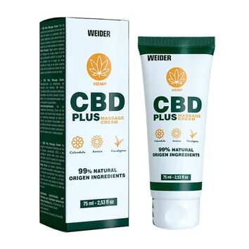 Weider CBD Plus Crema para Masajes 75ml