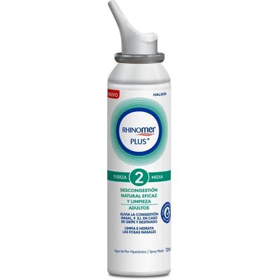Rhinomer Plus Spray Nasal - Força 2 - 125ml Rhinomer Plus Spray Nasal - Força 2 - 125ml