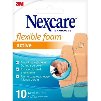 Nexcare Active 360° Apósitos Adhesivos Surtido 10 Unidades - Cuidado de Heridas Nexcare Active 360° Apósitos Adhesivos Surtido 10 Unidades - Cuidado de Heridas