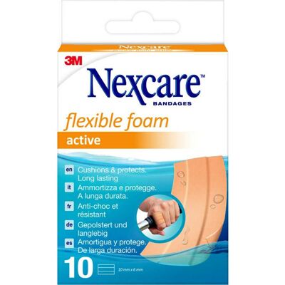 NEXCARE ® Active apósitos adhesivos 10x6 cm 5 uds NEXCARE ® Active apósitos adhesivos 10x6 cm 5 uds