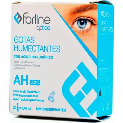 Farline Gotas Humectantes AH 0,2% 20x0,4ml Farline Gotas Humectantes AH 0,2% 20x0,4ml