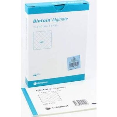 Biatain Apósito Alginato 10x10cm 3710 3uds Biatain Apósito Alginato 10x10cm 3710 3uds