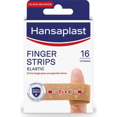 Hansaplast Elastic Finger Strips Apósitos para Dedos 16uds Hansaplast Elastic Finger Strips Apósitos para Dedos 16uds