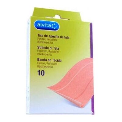 Alvita Apósito Adhesivo Esteril 8 X10 cm 10 uds Alvita Apósito Adhesivo Esteril 8 X10 cm 10 uds