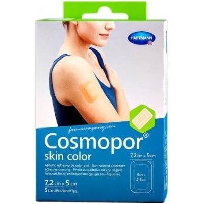 COSMOPOR Skin Apósito Esteril Color Beige 7,2 X5 cm 5 uds COSMOPOR Skin Apósito Esteril Color Beige 7,2 X5 cm 5 uds