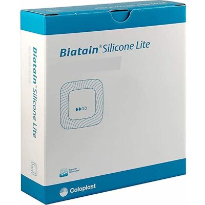 Biatain Apósito Silicone Lite 7.5 X7.5 cm 10 Uts Biatain Apósito Silicone Lite 7.5 X7.5 cm 10 Uts