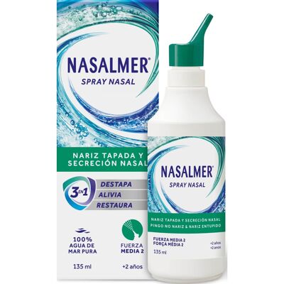 Nasalmer Fuerza Media 3 en1 135 ml Nasalmer Fuerza Media 3 en1 135 ml