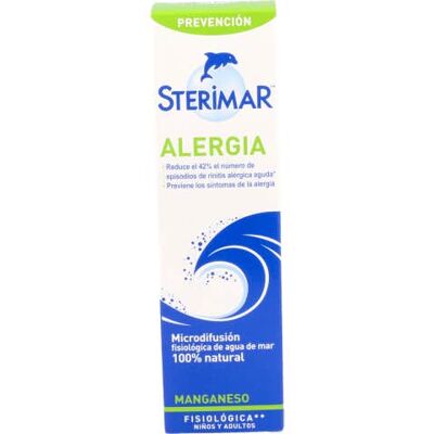 Spray Nasal de Manganeso Sterimar - Alivio de Alergias - 100ml Spray Nasal de Manganeso Sterimar - Alivio de Alergias - 100ml