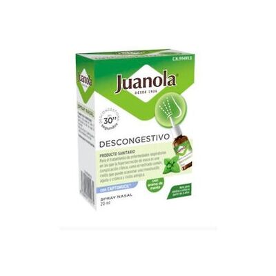 Spray Nasal Descongestivo Juanola - 20ml Alivio Rápido Spray Nasal Descongestivo Juanola - 20ml Alivio Rápido