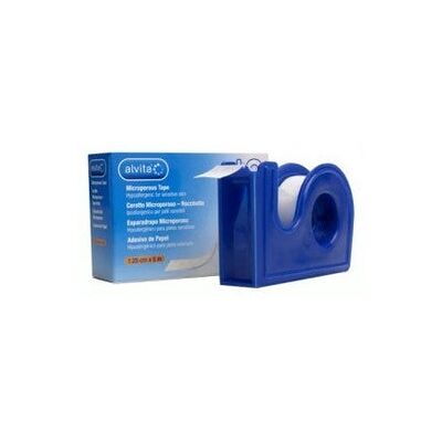 Alvita - Cinta microporosa - 5m - 1,5cm - Cinta médica Alvita - Cinta microporosa - 5m - 1,5cm - Cinta médica