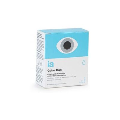 INTERAPOTHEK Gotas Oftálmicas Doble Humectación 20x0,35 ml INTERAPOTHEK Gotas Oftálmicas Doble Humectación 20x0,35 ml