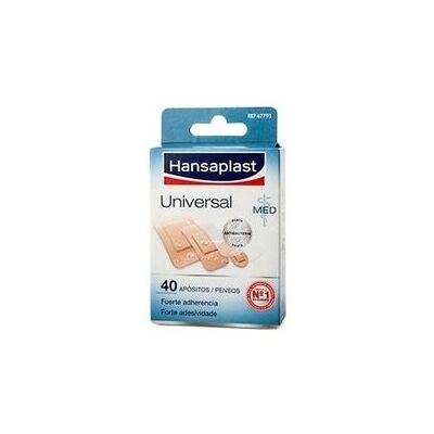 Hansaplast Med Universal Apósitos 4 Tamaños 40 uds Hansaplast Med Universal Apósitos 4 Tamaños 40 uds