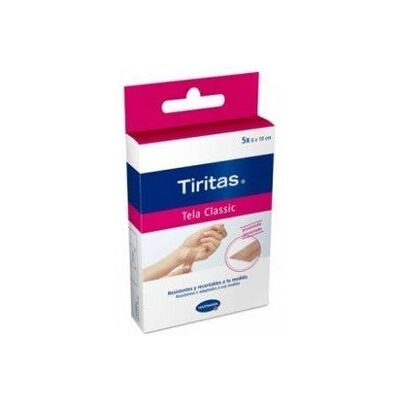 HARTMANN Tiritas tela classic recortables 5 uds HARTMANN Tiritas tela classic recortables 5 uds