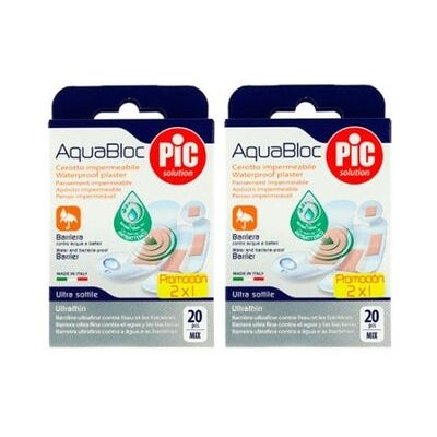 ARTSANA Pic Solution Aquabloc Pack Apósitos Ultrafinas 2x20uds ARTSANA Pic Solution Aquabloc Pack Apósitos Ultrafinas 2x20uds